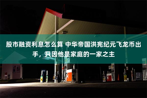 股市融资利息怎么算 中华帝国洪宪纪元飞龙币出手，只因他是家庭的一家之主