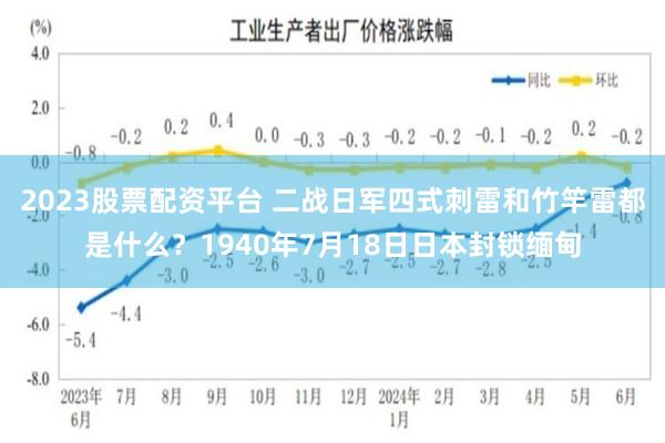 2023股票配资平台 二战日军四式刺雷和竹竿雷都是什么？1940年7月18日日本封锁缅甸